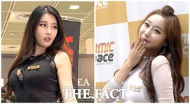 [TF영상] 서울오토살롱 김다온-신세하, 쫙 빠진 몸매에 시선 강탈!