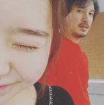 조혜정 셀카 바라보는 조재현 표정으로 말해요