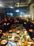 [TF현장] 안철수 보쌈 송년회서 세결집 후퇴는 없다!
