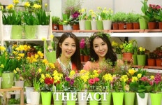[TF포토] 싱그러운 봄의 향기 이마트 플라워 대전에서 먼저 만나세요