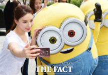 [TF포토] 구글플레이 오락실에서 미니언즈와 함께 게임을 즐겨요!