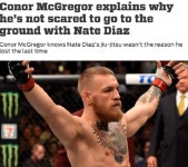 [UFC] 서브미션 패 맥그리거, 그라운드가 두렵지 않은 이유