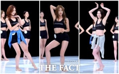 [TF사진관] 넘치는 끼…예비 슈퍼모델들의 다양한 장기자랑
