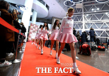 [TF포토] 우주소녀, 아리따운 핑크빛 여신들