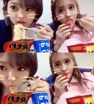  트와이스 군침 도는 라면 먹방, 이렇게 귀여워도 되나요?
