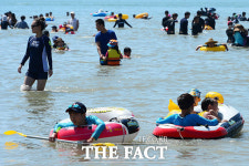 [TF포토] 폭염에 지친 당신, 바다로 떠나라~