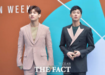 [TF포토] 최강창민-유노윤호, 오늘도 잘생긴 두 남자