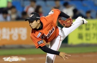 '첫 2000년생' 한화 이글스 김진욱, 첫 선발 등판 구속은?