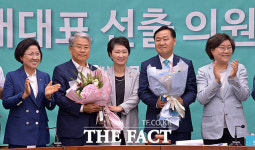 [TF포토] 김관영, '바른미래당 신임 원내대표 선출'