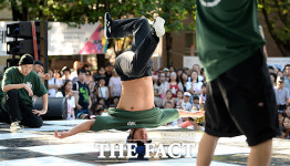 [TF포토] 세계 최고 비보이 뜬 서리풀 페스티벌