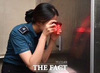 [TF포토] 서울도봉경찰서, 공공화장실 불법촬영 집중 점검