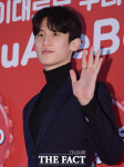 [TF포토] 품절남 이대훈, 예비 신부에게 보내는 하트~