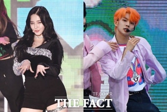 모모랜드 낸시·더보이즈 큐, 열애설 부인 