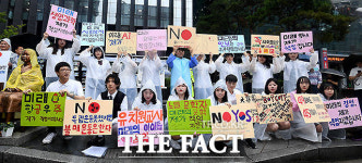 [TF포토] 고등학생들도 日 제품 불매운동...미래는 우리가 책임집니다!