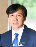 [TF포토] 사법부 개혁 의지 밝힌 조국, 의연한 눈빛