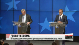 EU says it will bar access to common market unless UK allows free movement