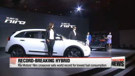 Kia Motors Niro crossover sets world record for lowest fuel consumption