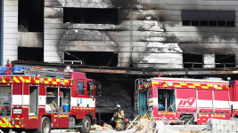 Icheon construction site fire kills 11, 10 injured: authorities