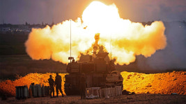 Israeli military unleashes another heavy wave of airstrikes on Gaza Strip