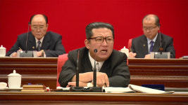 North Korean leader Kim Jong-un focuses on food, rather than nukes, in 2022 address