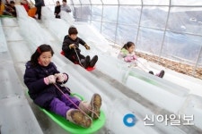 대둔산 수락계곡 얼음축제 준비 잰걸음