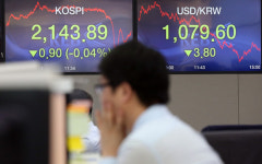 코스피 2140서 방어… 코스닥 장중 한때 5% 급락
