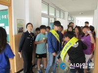 김천경찰, 학교폭력예방 교내 순찰