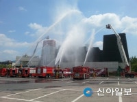 가평소방서, 문화예술회관서  합동 긴급구조 종합훈련