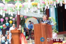 화성시장, 부처님 오신날 봉축 법요식 참석