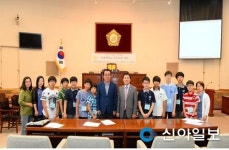 중랑구의회, 원묵중학생 모의의회 체험 마련