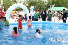 익산, 6개 체육공원 어린이 풀장 개장