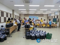 연천푸드뱅크, 백학면서 희망배달마차 행사