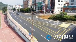 진주, 교통사고 다발 진주교 교차로 정비 실시