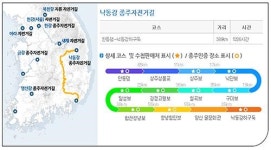 부산국토청, 낙동강종주 자전거길 점검