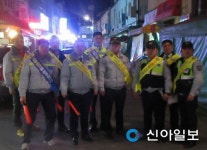 철원 갈말파출소, 신철원 시장서 범죄예방 캠페인