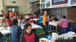 논산소방서 반월119센터, 국수나눔 봉사활동 펼쳐