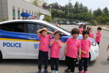 동해경찰서, 바라밀 유치원생 견학 실시