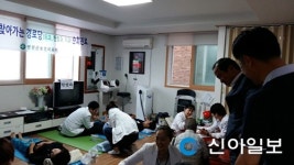 연천 보건의료원, 경로당 순회 진료 서비스 확대