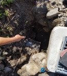 철원, 공영주차 공사장 구덩이에 주민 빠져