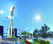 창원 진해구, 경계지역에 벚꽃 디자인 조형물 설치