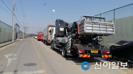 [카메라 고발] 대형차 불법 주정차 골머리