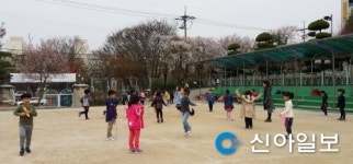 안산화랑초, 학생 체력증진 박차