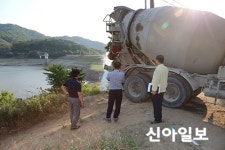안성 대왕레미콘, 저수지에 일일 100t 물 공급