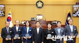 서산시의회, 225회 임시회서 우수부서 표창
