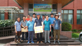 상주 모동 해가들농업법인, 경로당에 삼계용 닭 기증