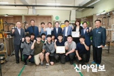 김지철 충남교육감, 천안공고 방문해 학생들 격려