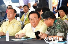 경북도, 방사능 누출 주민보호훈련 실시