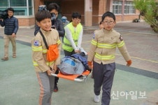 충남도교육청, 어린이 주도 재난대응훈련 실시