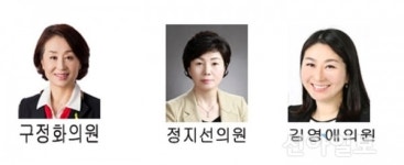 사천시의회 초선 여성의원들, 의정활동 돋보여