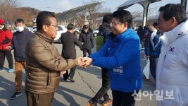 복기왕 충남도지사 예비후보, 서산·태안·홍성·당진 방문